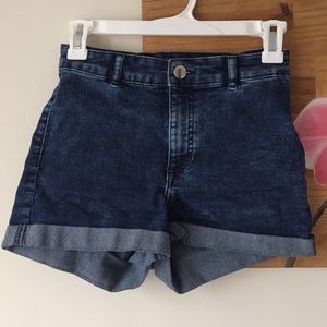 H&M High-Waisted Jean Shorts